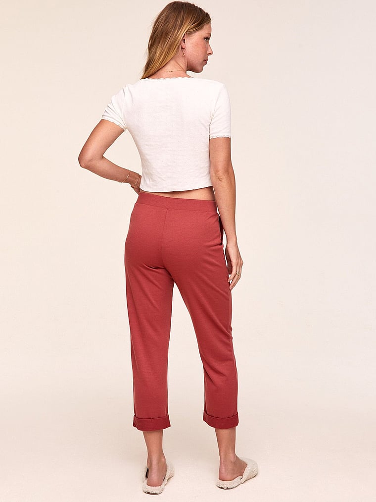 Victoria's Secret, Adore Me El Dorado Pant, Brick, onModelBack, 2 of 2