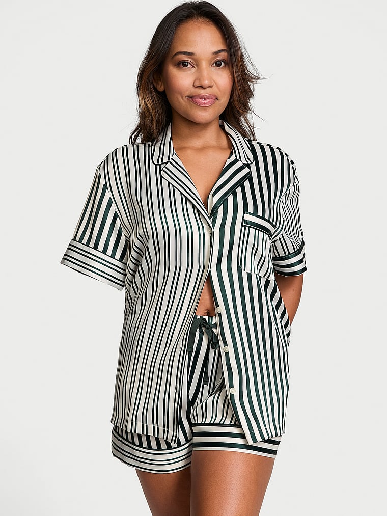 Satin Short Pajama Set