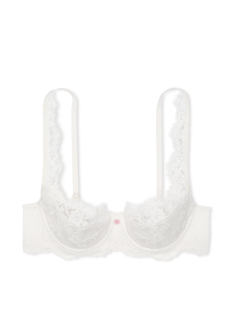 Victoria's Secret, Dream Angels Lace Uplift Bra, offModelFront, 3 of 3