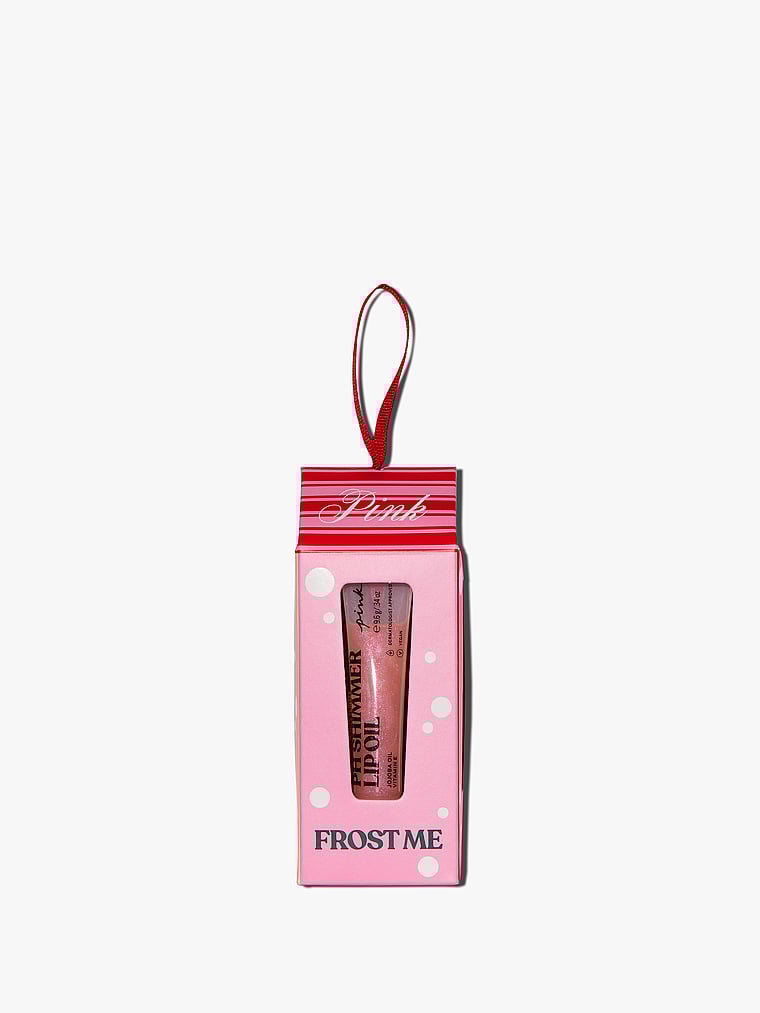 Victoria's Secret, Lip Tint me. Gloss Me. Frost Me. 3-piece Lip Oil Gift Set, onModelFront, 1 of 3