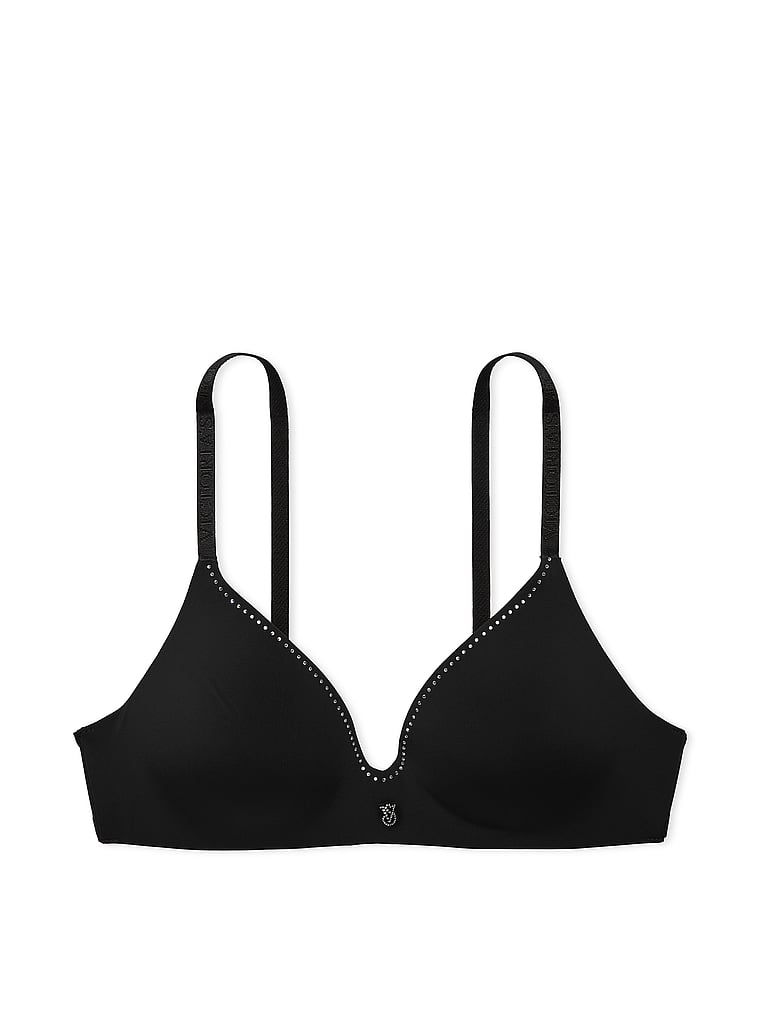 Reggiseno Victoria's Secret Shine Patch Senza Ferri - Leggermente Imbottito, Rosa