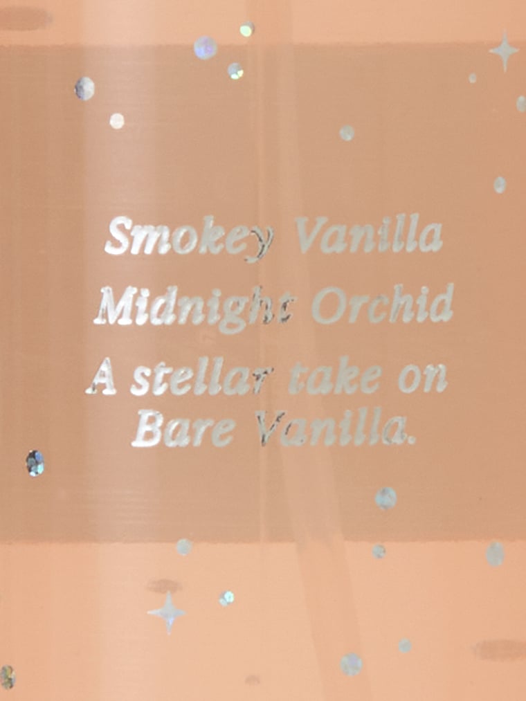 Victoria's Secret, Body Fragrance Starlit Body Mist, Bare Vanilla, onModelBack, 2 of 3