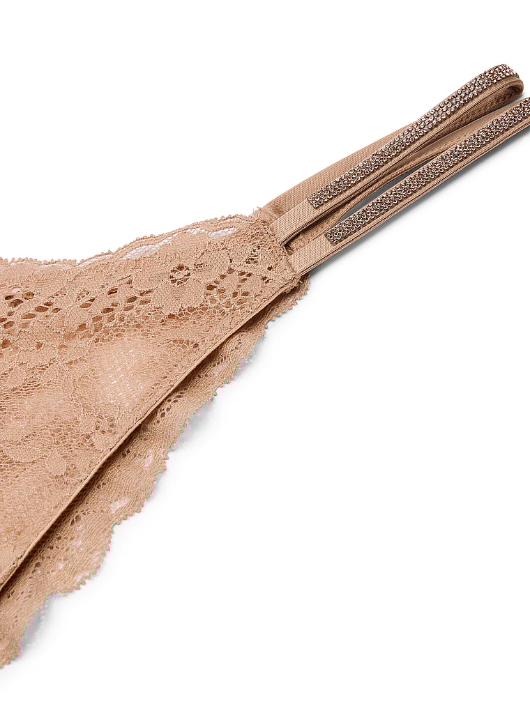 Twinkle Strap Lace Brazilian Panty