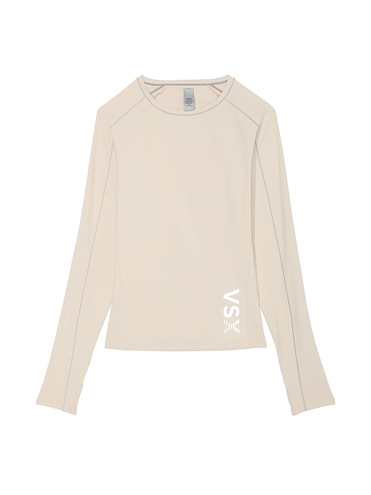 Victoria's Secret, VSX VSX Winter Crewneck, Classic Plaster, offModelFront, 3 of 4