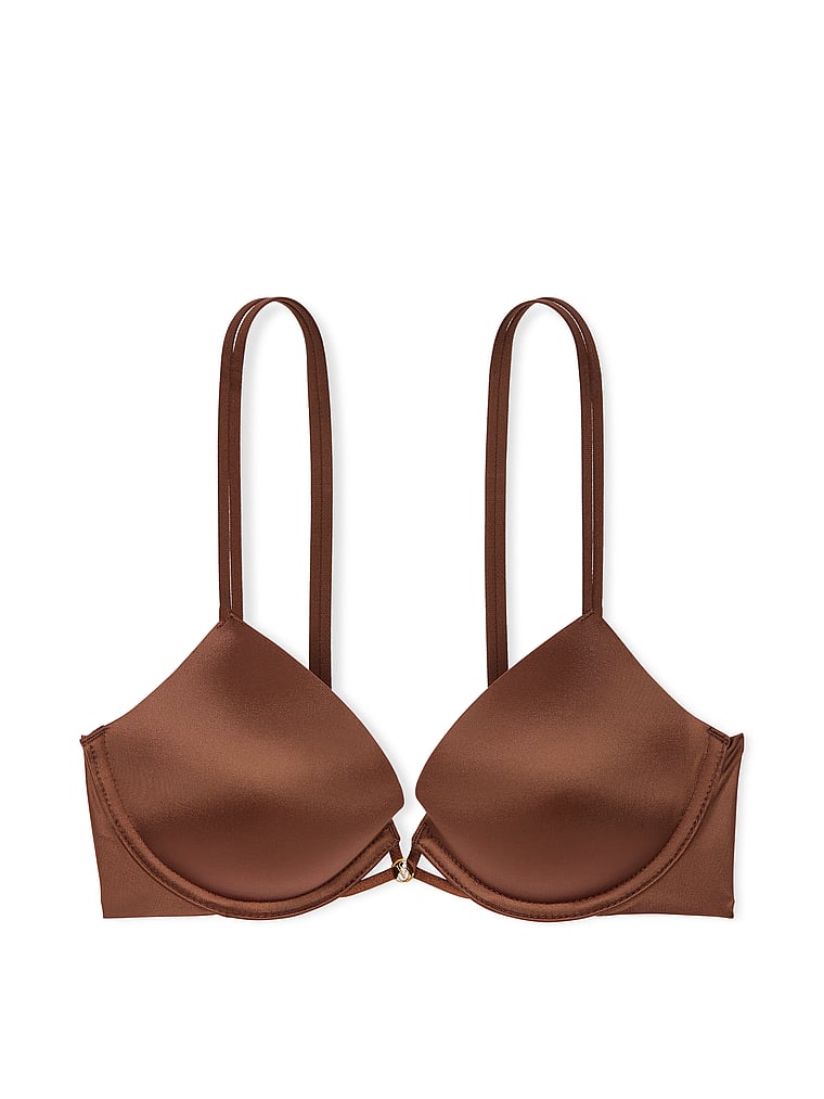Victoria's Secret, Very Sexy Smooth Push-Up Bra, Mousse, offModelFront, 3 of 3