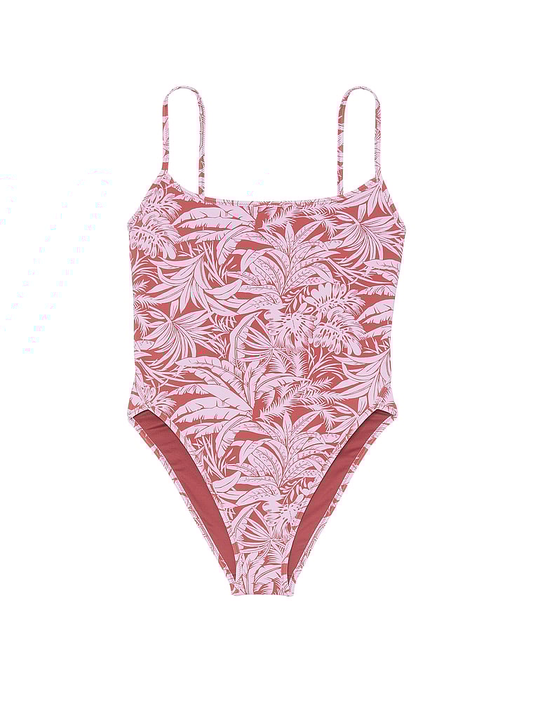 Essential High-Leg Cheeky One-Piece Swimsuit