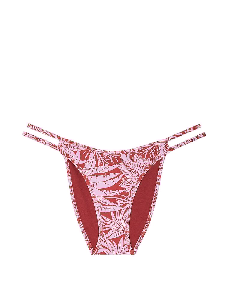 Essential Double-Strap Cheeky Bikini Bottom