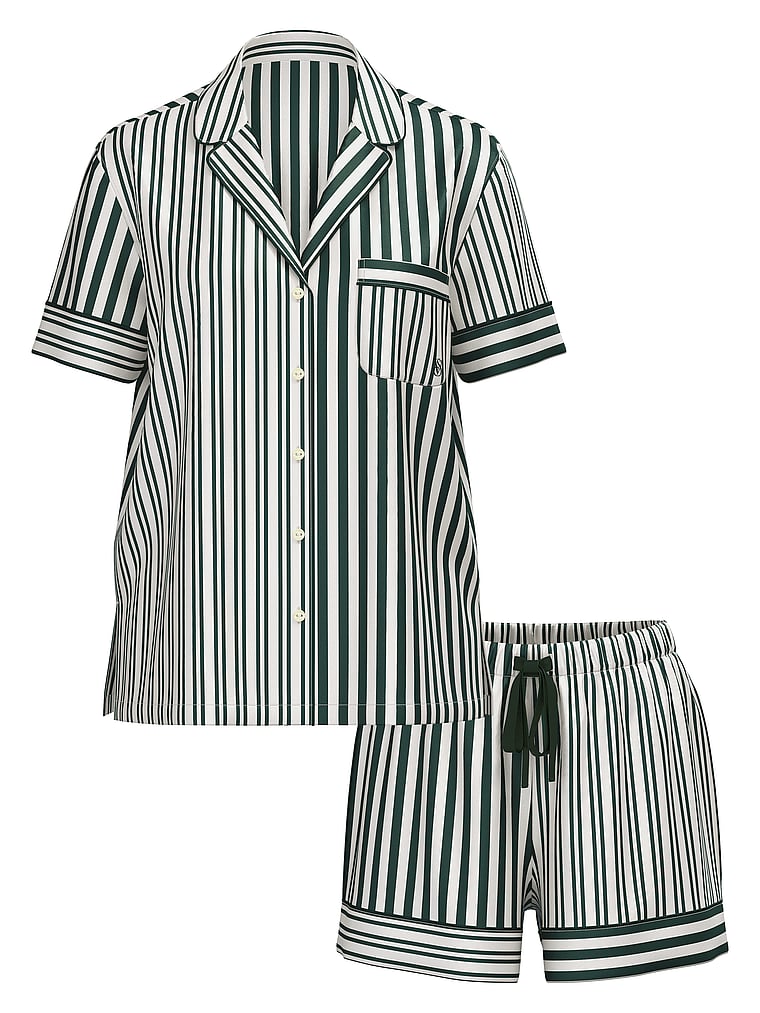 Satin Short Pajama Set