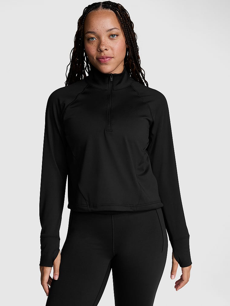Relay Knit Half-Zip Sweatshirt