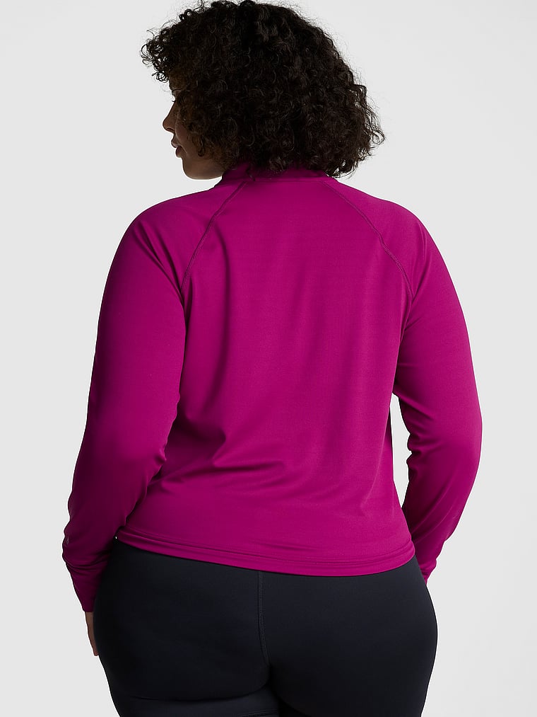 Heather Half Zip We've Got Spirit Power Pink main image 1