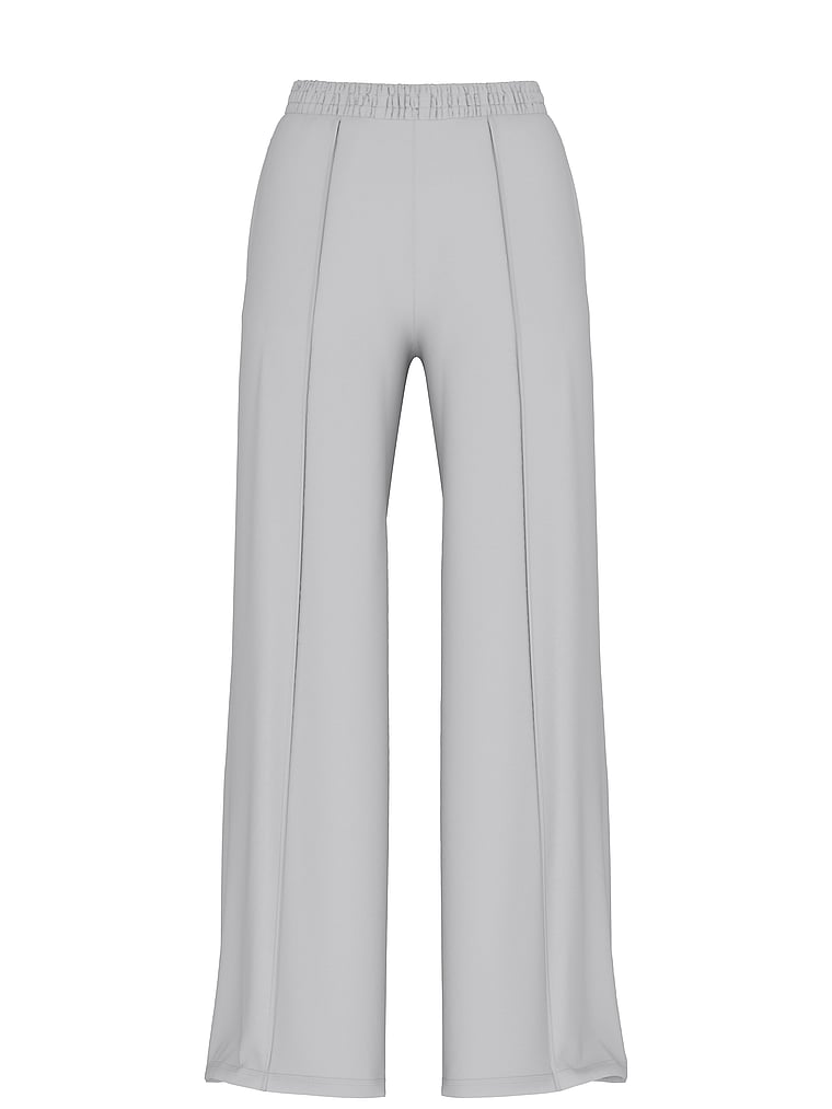 Featherweight Knit Wide-Leg Pant
