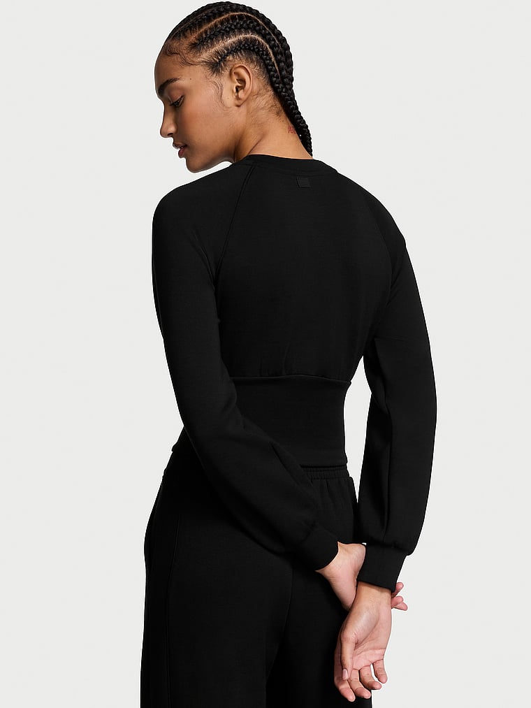 VSX Featherweight Knit Corset Crewneck — صورة 2