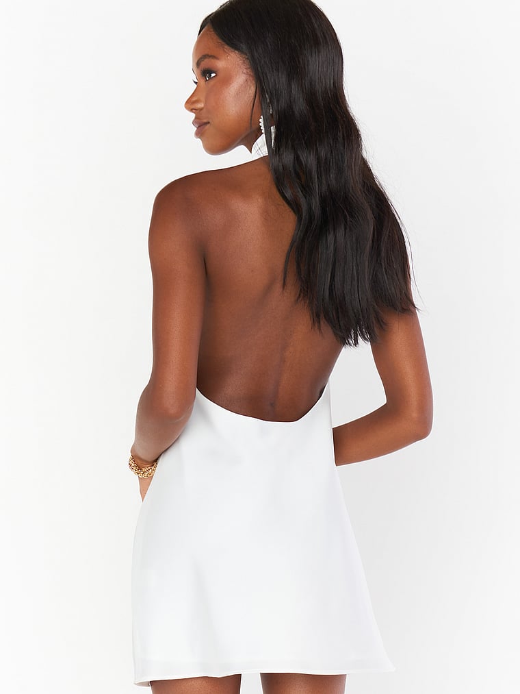 Jasmine Halter Mini Dress