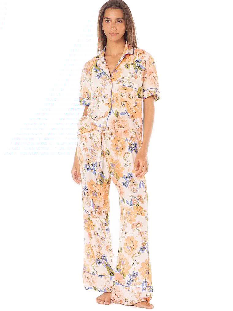 Short-Sleeve Pant Set