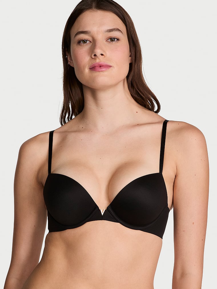 Victoria's Secret, Love Cloud Smooth Push-Up Bra, onModelFront, 2 of 4