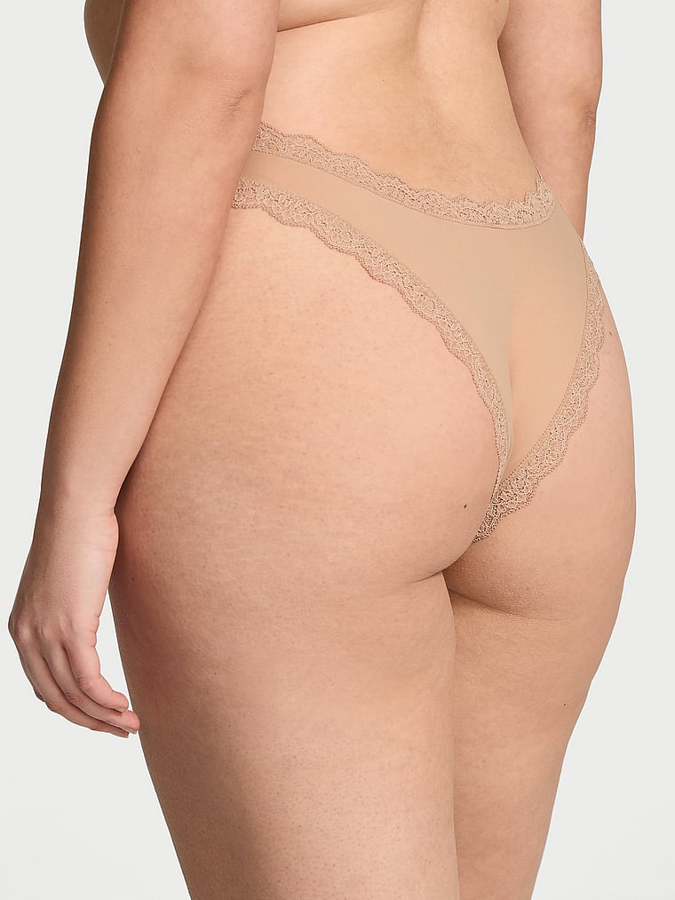 Twinkle Butterfly Lace Open-Back Brazilian Panty