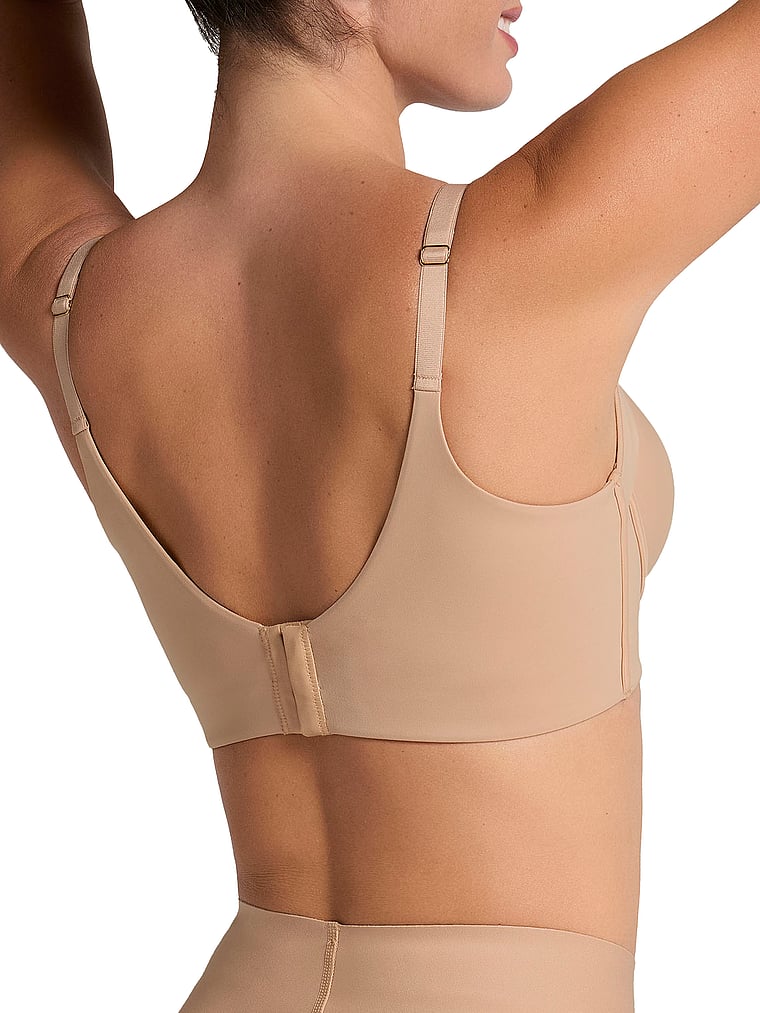 Full-Coverage Back Smoothing Bra-Beige (2 Pack) main image 0