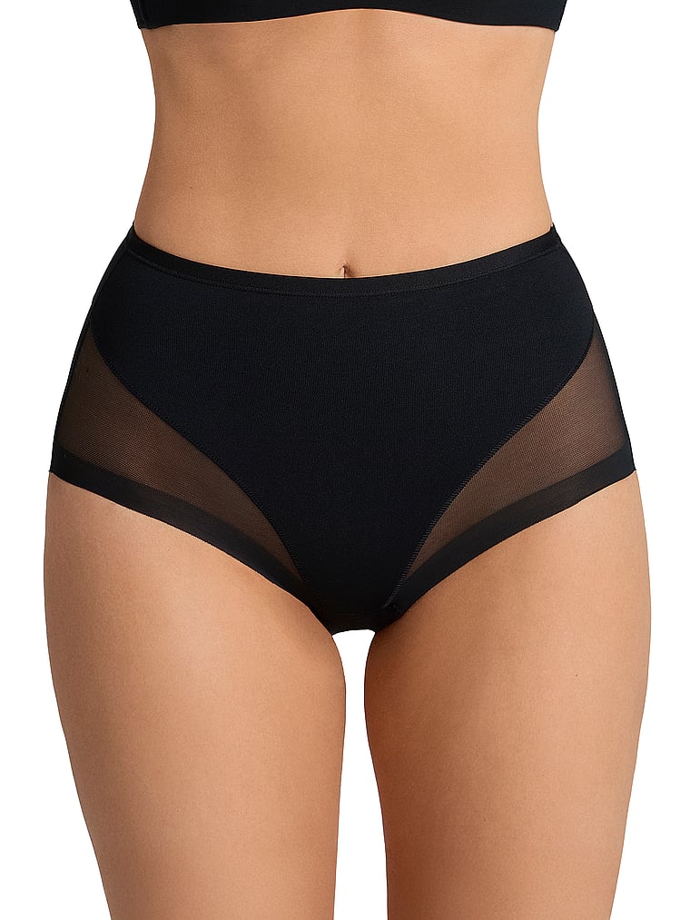 Victoria's Secret, Leonisa Shapewear Comfy Compression Undetectable Shaper Panty, onModelBack, 4 of 9