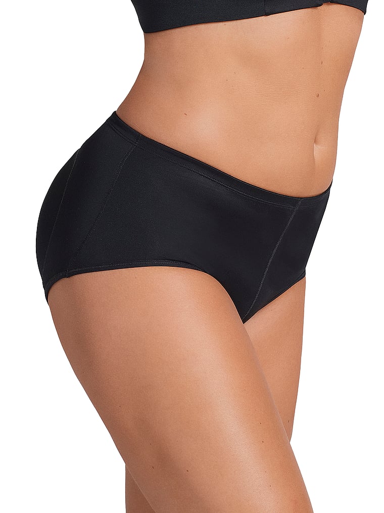 Victoria's Secret, Leonisa Shapewear Magic Instant Butt Lift Padded Panty, Black, onModelBack, 2 of 3