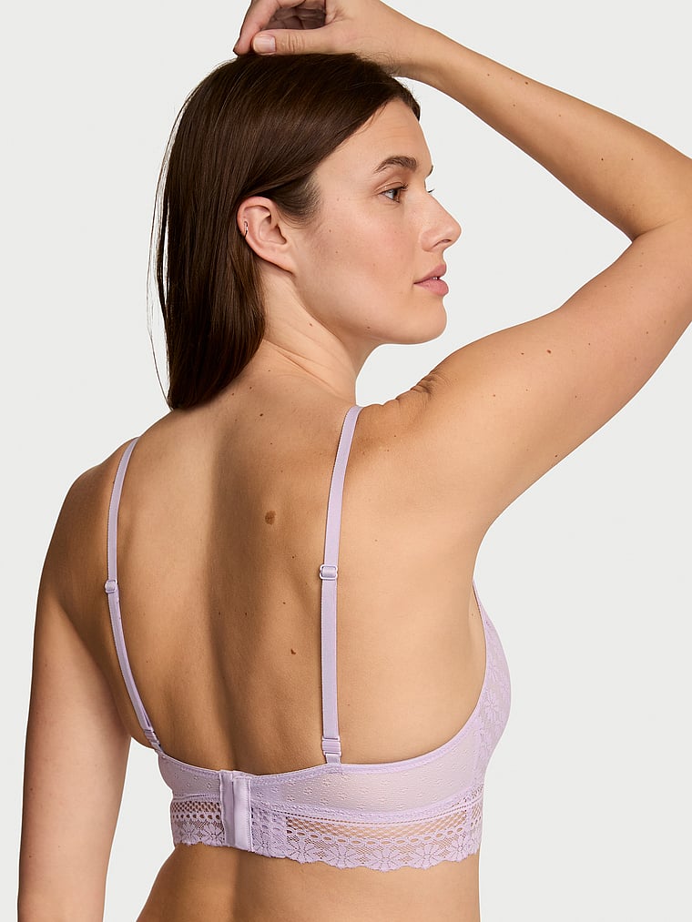 Daisy Lace Curvy Bralette