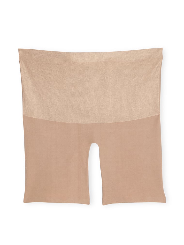Victoria's Secret, Body by Victoria SmoothingShimmer™ Shorts, Praline, offModelFront, 3 of 3