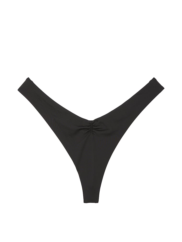Essential Cinched Thong Bikini Bottom