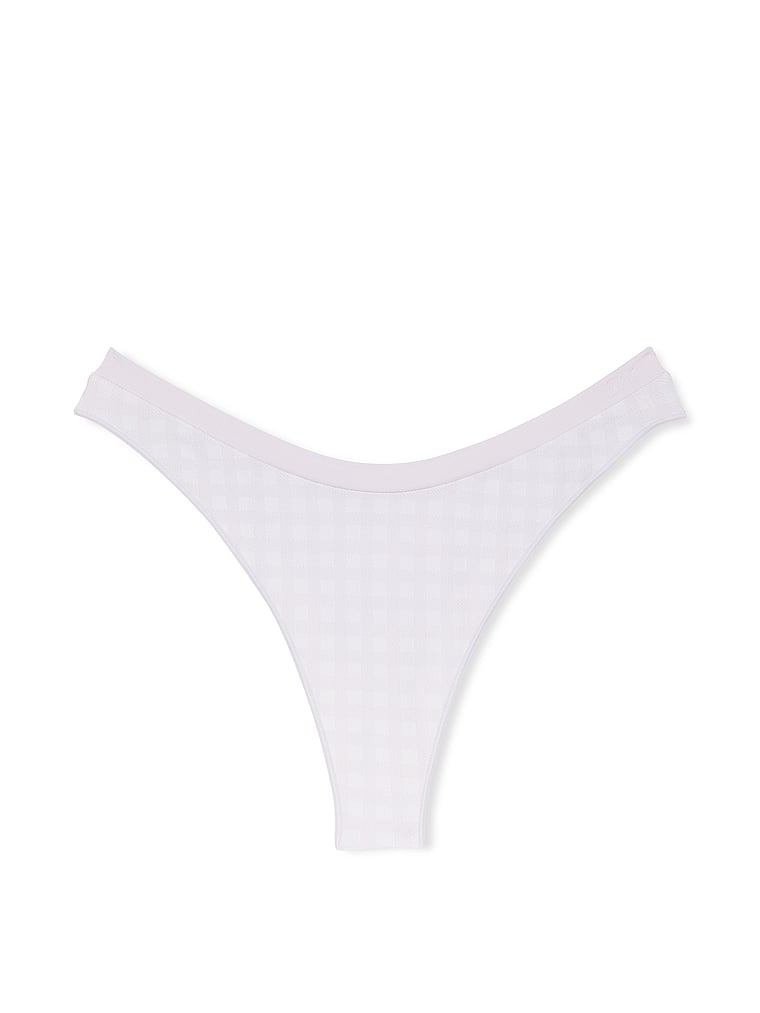Seamless High-Leg Thong Panty