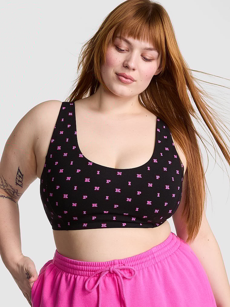 All-Day Cotton Scoop Sports Bra