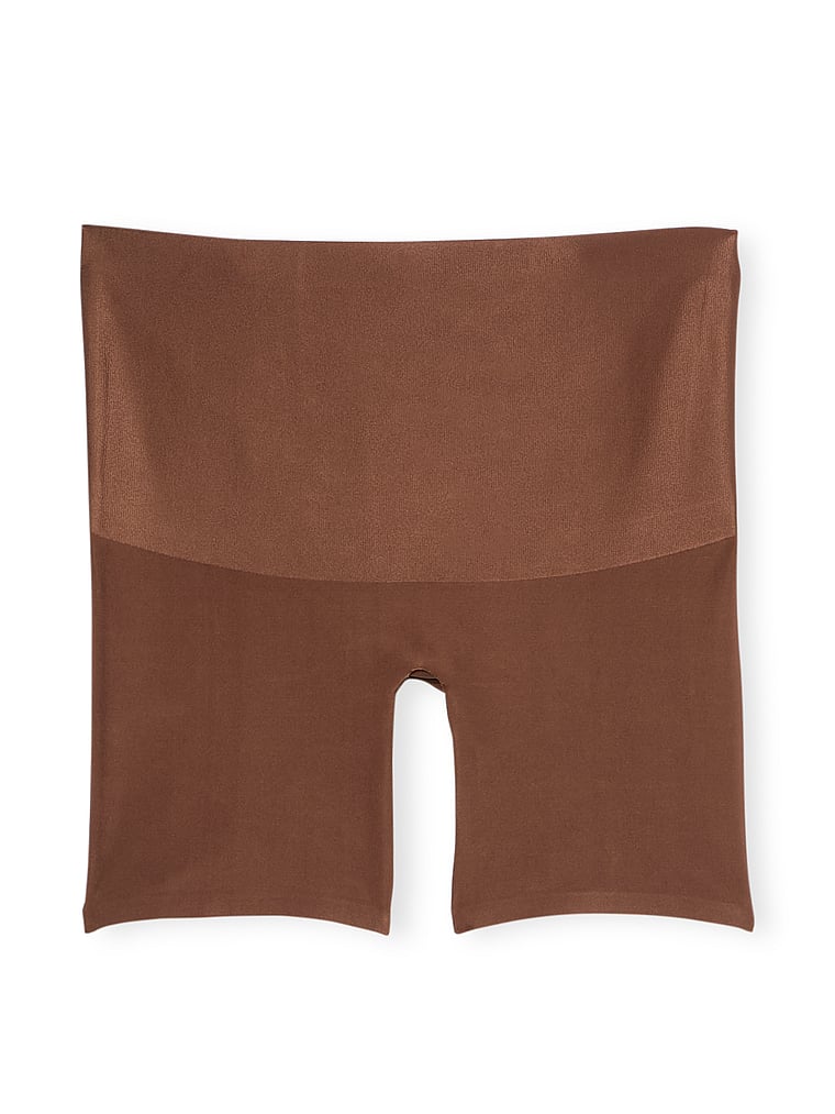 Victoria's Secret, Body by Victoria SmoothingShimmer™ Shorts, Mousse, offModelFront, 3 of 3