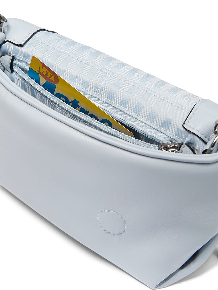 Victoria's Secret, Victoria's Secret Mini Convertible Bag, Adrift Blue, offModelBack, 4 of 4