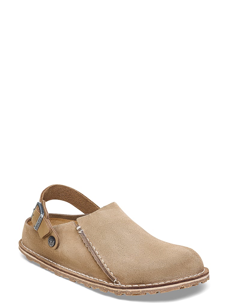 Birkenstock Lutry Clog, Gray Taupe, onModelFront, 1 of 3