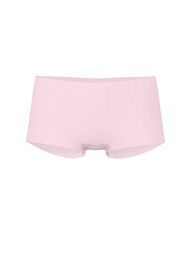 PINK No-Show Boyshort Panty, Pink Tulip, offModelFront, 3 of 3