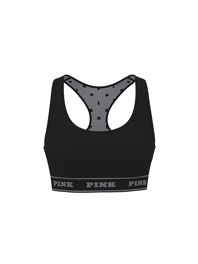 PINK Seamless Reversible Sports Bra, offModelFront, 5 of 5