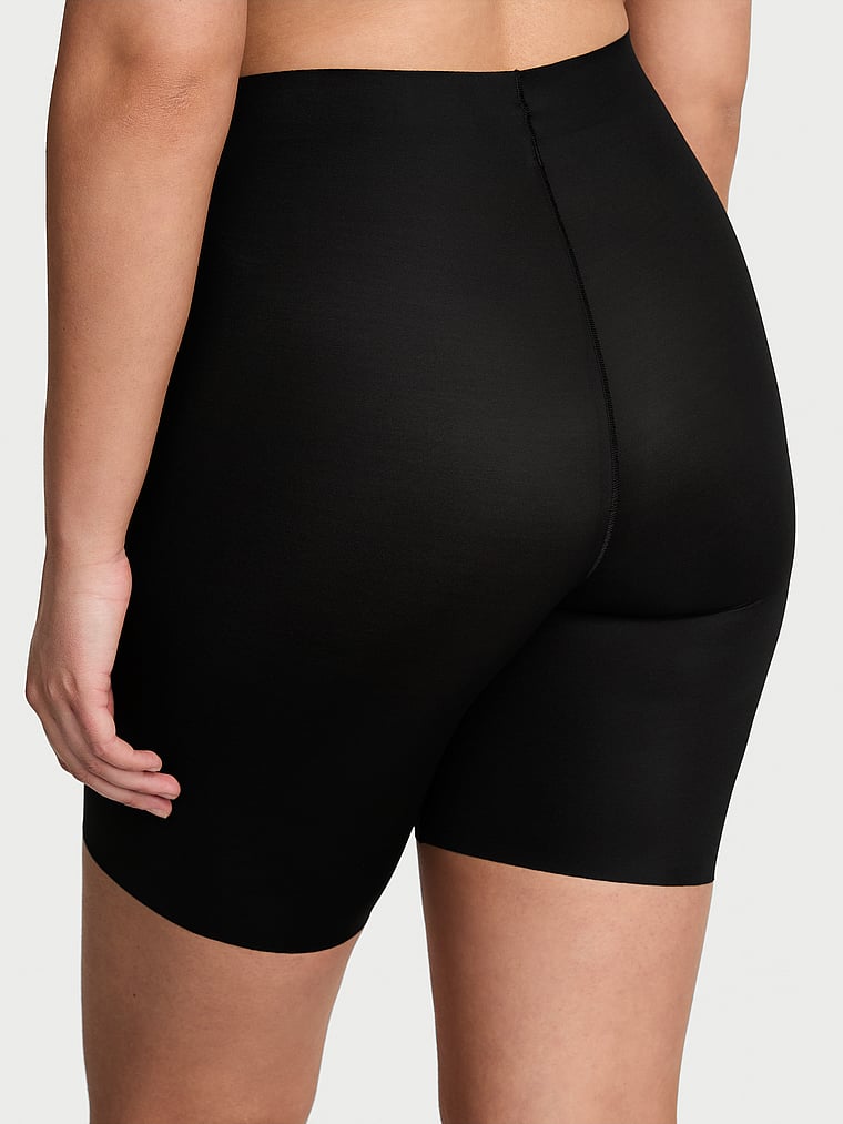 Victoria's Secret, Victoria's Secret Shapewear by Victoria SheerSmoothing™ Short, Black, onModelBack, 2 of 3