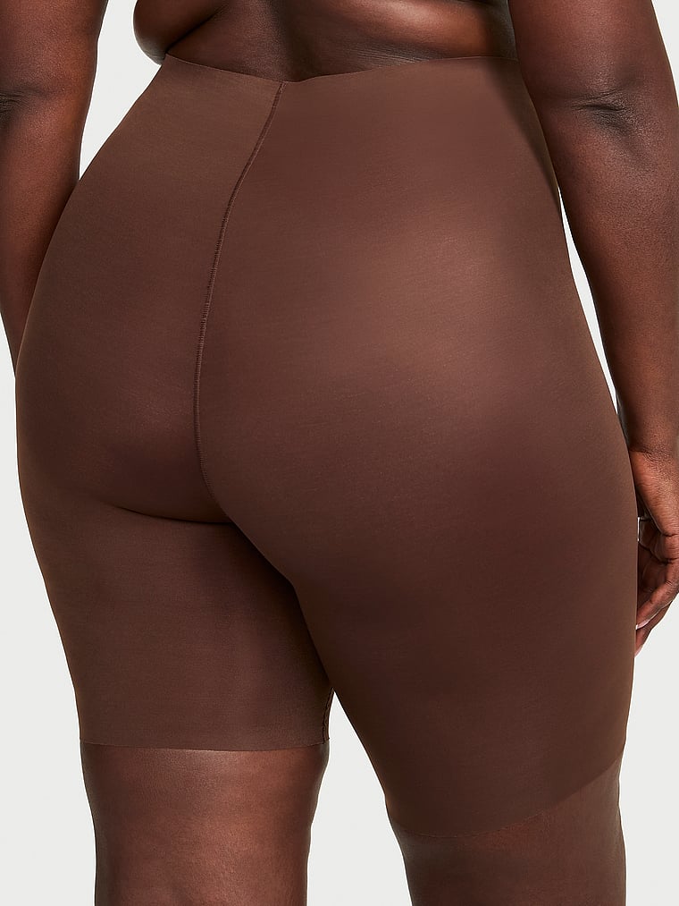 Victoria's Secret, Victoria's Secret Shapewear by Victoria SheerSmoothing™ Short, Ganache, onModelBack, 2 of 3