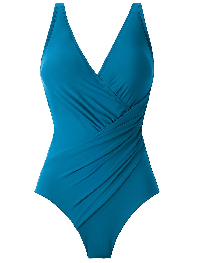 Victoria's Secret, Miraclesuit Oceanus One-Piece Swimsuit, Aegean, detail, 3 of 3