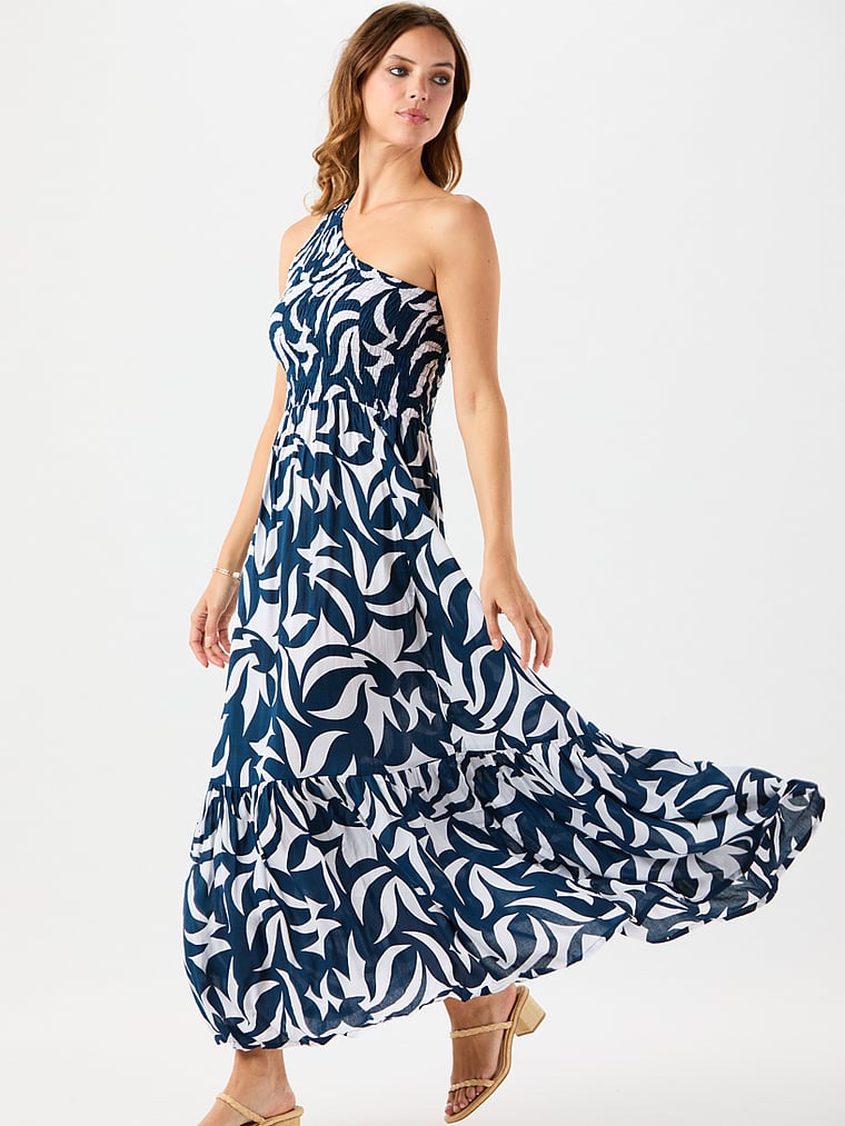 Victoria's Secret, Tiare Hawaii Lila Maxi Dress, Blue, detail, 4 of 4