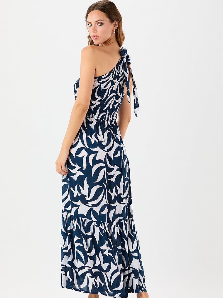 Victoria's Secret, Tiare Hawaii Lila Maxi Dress, Blue, onModelBack, 2 of 4