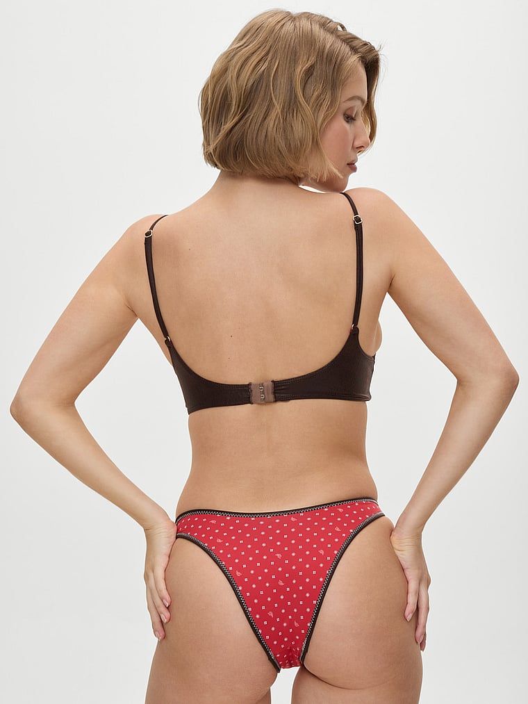 Victoria's Secret, Frankies Bikinis Dove Bikini Bottom, Lovebug, onModelFront, 1 of 4