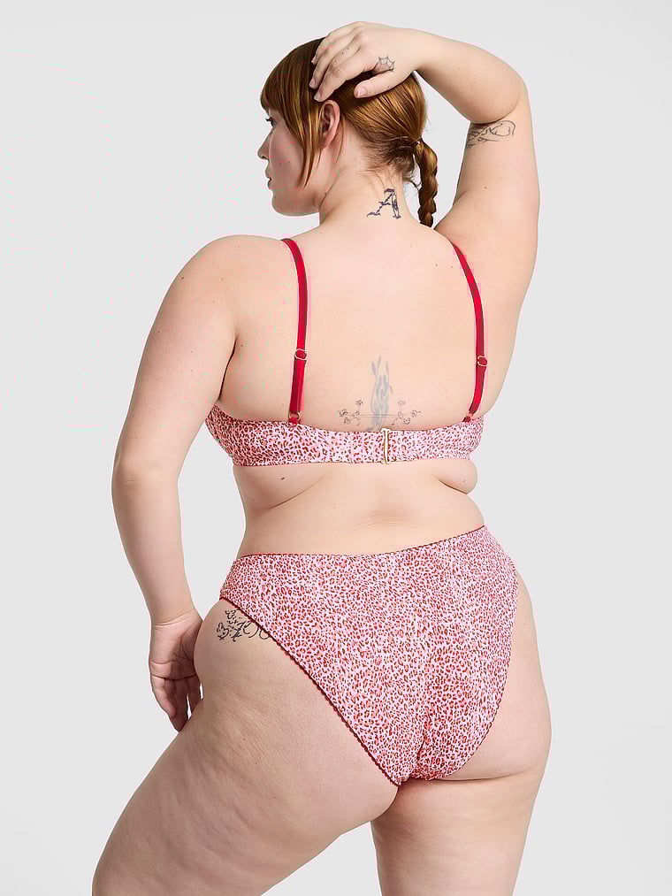 PINK by Frankies Bikinis Buttercup Bikini Top, onModelBack, 2 of 3