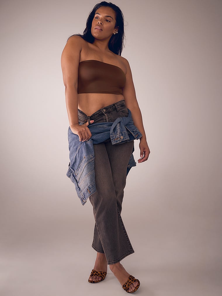 Victoria's Secret, Victoria's Secret Bodywear by Victoria's Secret with FeatherSoft™ Innovation Tube Top, onModelSide, 3 of 4