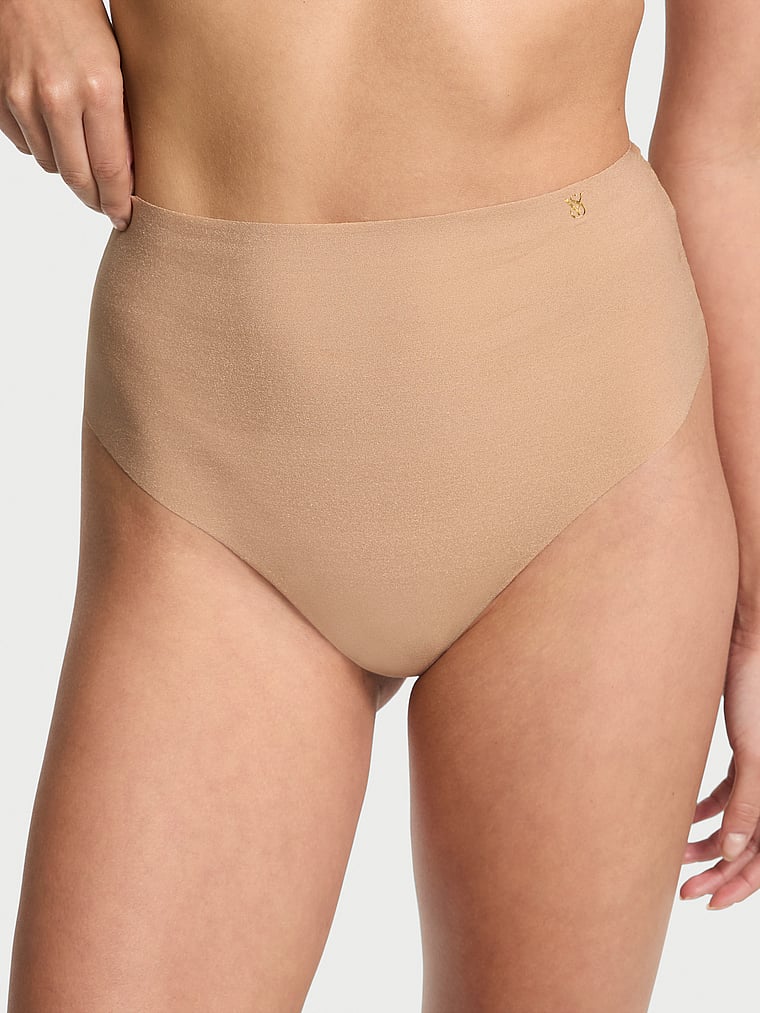 No-Show High-Waist Thong Panty