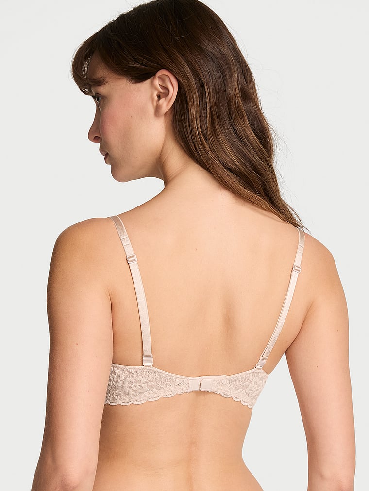 Бра деми Sexy Lacie, лёгкая чашка, гладкая ткань — Victoria's Secret — фото 2