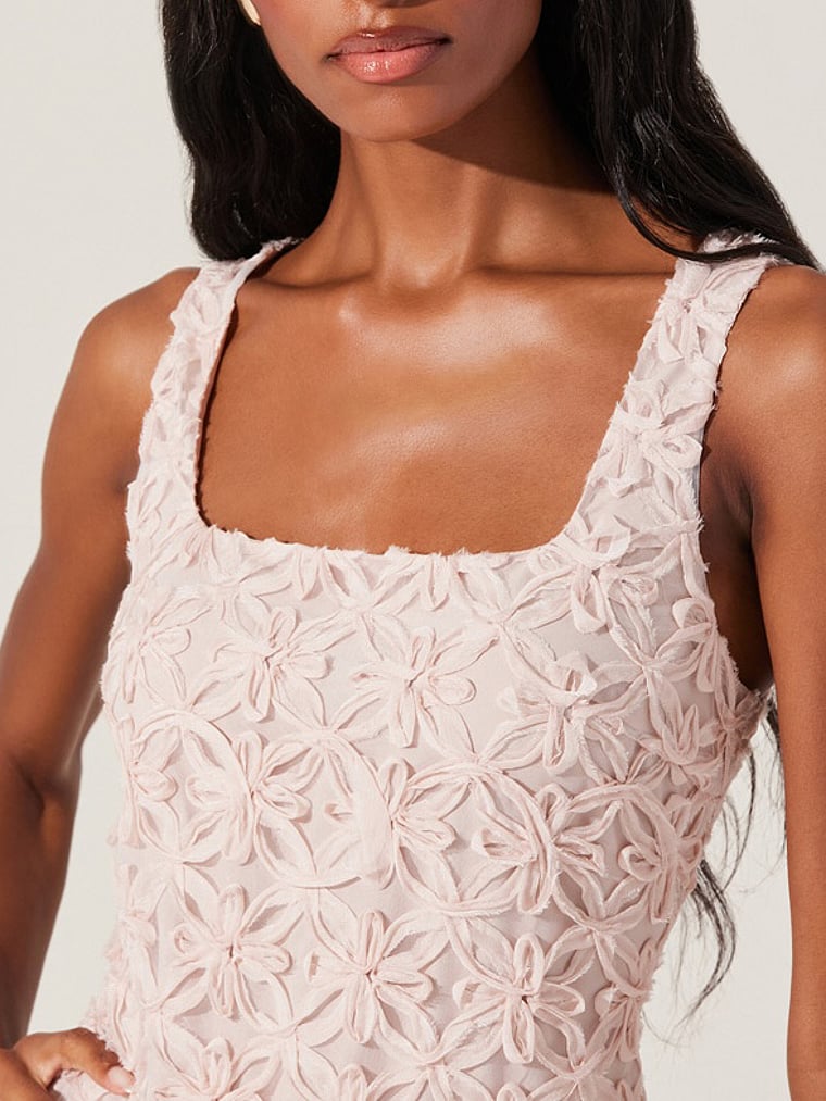 Victoria's Secret, Astr The Label Fable Dress, Blush, offModelFront, 3 of 4