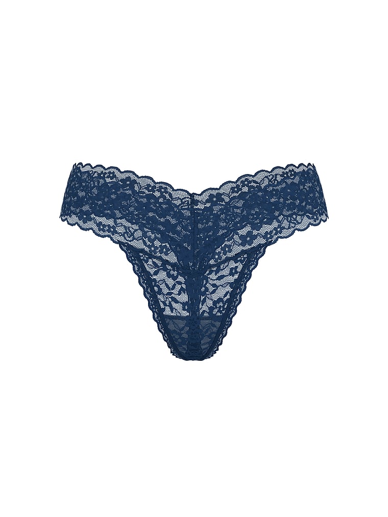 Buy Lace Thong Panty, Midnight Sea Order Panties online Victoria's