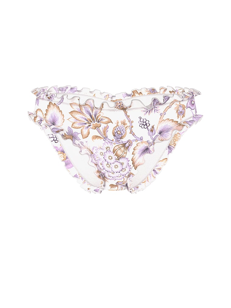 Bas De Bikini Victoria's Secret Taille XS - Rose, Taille Haute Ruchée - Neuf Sans étiquettes