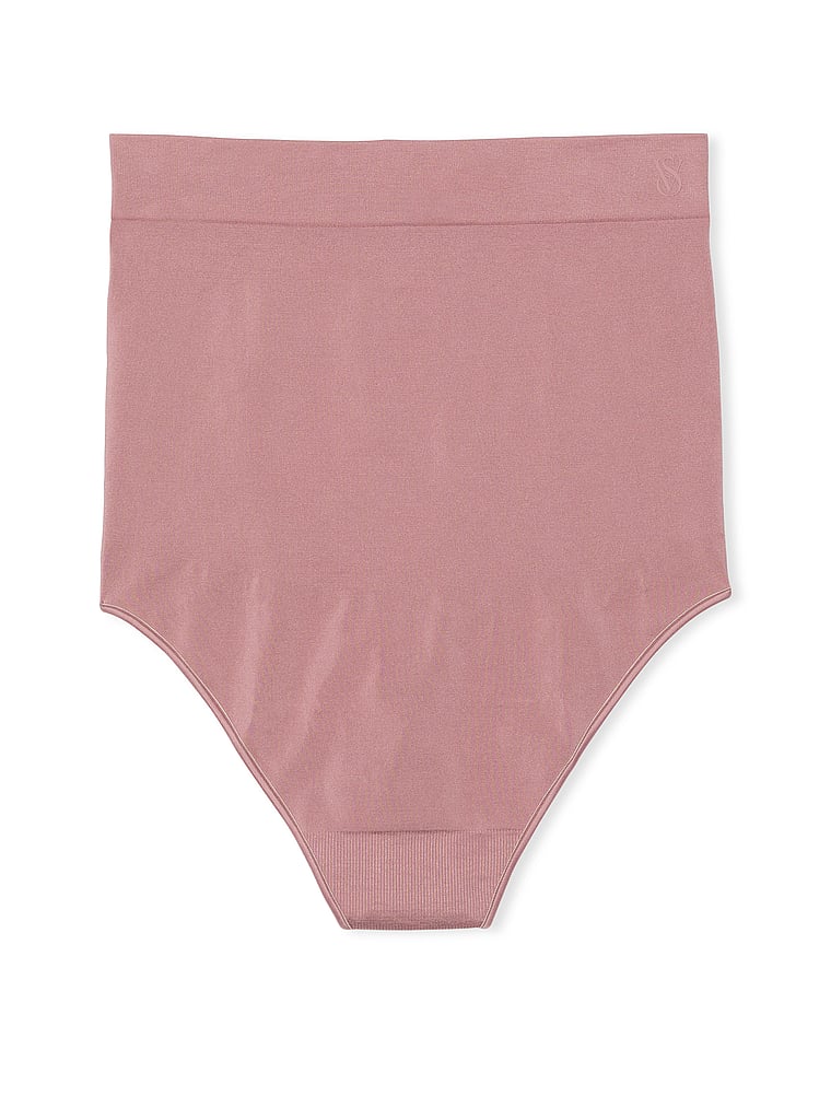 Victoria's Secret, Victoria's Secret Shapewear by Victoria SeamlessShaping™ High-Waist Thong Panty, Nostalgia Rose, offModelFront, 3 of 3