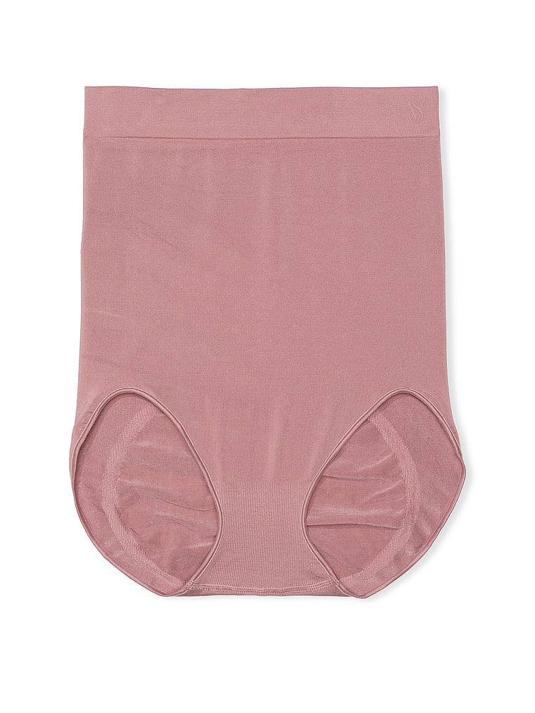 Victoria's Secret, Victoria's Secret Shapewear by Victoria SeamlessShaping™ High-Waist Brief Panty, Nostalgia Rose, offModelFront, 3 of 3