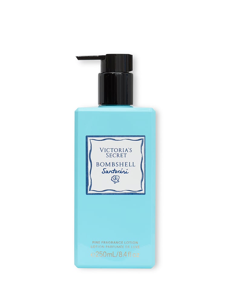 Victoria's Secret, Fine Fragrance Tease Crème Cloud Fine Fragrance Lotion, Bombshell Santorini, onModelFront, 1 of 3