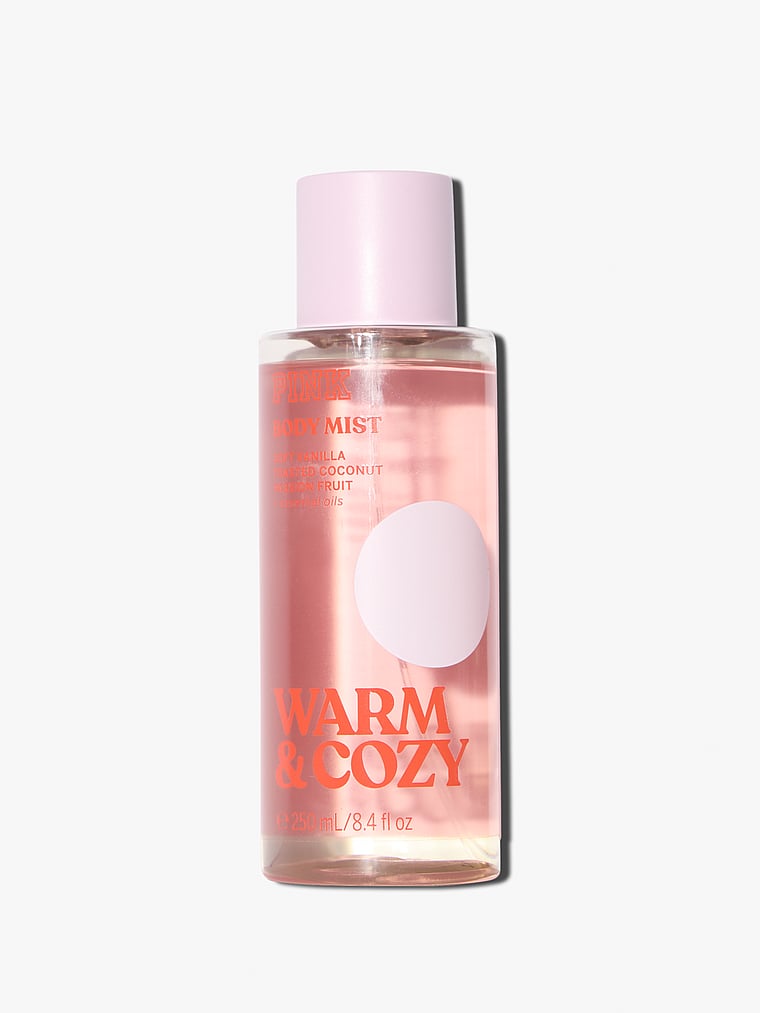 Victoria's Secret, Body Fragrance GLAZED Body Mist, Warm & Cozy, onModelFront, 1 of 3